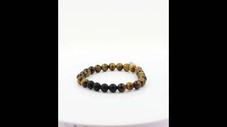 Howlite  Matte Black Onyx Bracelet 8 mm [upl. by Eleni]