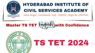 TS TET 2024 Free Webinar English Strategy to get 3030 Marks in 30 days by HICSA [upl. by Inatsed]