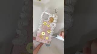 Cute DIMOO Figure Handmade Decoden Phone Casedecoden phonecase diy handmade fyp foryou [upl. by Misti]