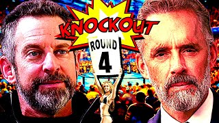 SAM HARRIS VS JORDAN PETERSON ROUND 4 KNOCKOUT w Douglas Murray  The Bible amp Christianity [upl. by Einnol]