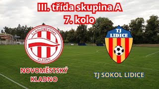 Novoměstský Kladno  TJ Sokol Lidice [upl. by Kamaria]