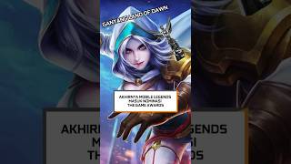 Akhirnya Mobile Legends masuk nominasi The Game Awards cuy [upl. by Aerised]