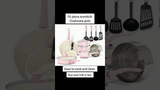 16 pieces non stick cookware set youtube amazon amazonusa ytshorts youtubeshorts uk usa [upl. by Tarra]