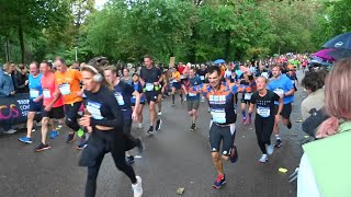 Amsterdam Marathon 2023 Doorkomst Vondelpark [upl. by Etireugram]