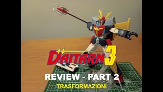 SMP Bandai DAITARN 3  Trasformazioni [upl. by Gomar]