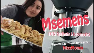 Msemen au thermomix inratable et facile [upl. by Nomael525]