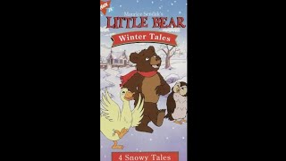 little bear winter tales vhs 1997 openingclosing [upl. by Suoicserp]