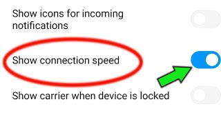 Redmi Note 6 Pro Show Network Speed  Mi Note 6 Pro How To Enable Net Indicator [upl. by Korney628]