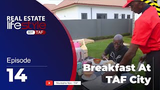 Real Estate Lifestyle  Episode 14  Breakfast At TAF City [upl. by Spohr]