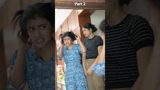 Choti behen ke uljha diye baal comedy funny [upl. by Pournaras]