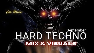 Hard Techno Rave Mix  Sept 2024  155170 BPM  Psy Visuals OMAKSJayronZentrycNIOTechVeseli [upl. by Emia275]