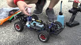 Exceed RC Nitro Gas Powered Rally Monster Truck OverviewAction [upl. by Eelreveb]