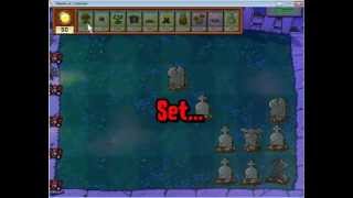 Plants Vs Zombies Survival Night Hard  Walkthrough [upl. by Aset]