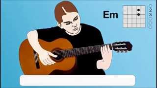 Lección para aprender la GUITARRA tema LA CASA DE DIOS canciones Cristianas Tutorial Guitarra Fácil [upl. by Fitzhugh]