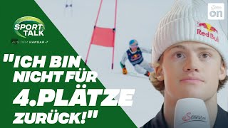 LUCAS BRAATHEN motiviert „Bin nicht für 4 Plätze zurück“  Sport und Talk aus dem Hangar7 [upl. by Narba64]