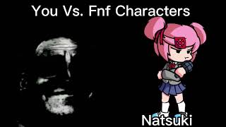 Mr incredible becoming uncanny You vs fnf Characters [upl. by Pollard]