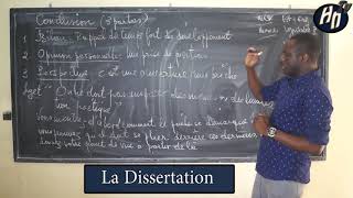 Comment faire la conclusion dune Dissertation en français [upl. by Nojel231]