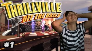 THE MEMERY BEGINS  Lets Play  Thrillville Off The Rails 1 [upl. by Aliahkim]