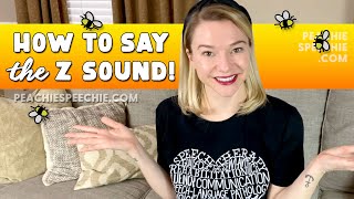 How to say the Z sound by Peachie Speechie [upl. by Sigler]