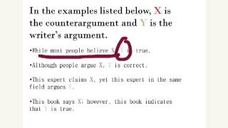 Writing Counter Arguments [upl. by Ravert]