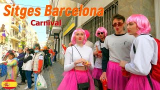 Sitges Spain Carnival 2022 4K Ultra HD 30fps [upl. by Neral987]