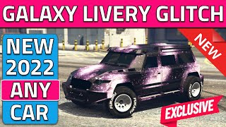 NEW GALAXY Livery Glitch  How To Merge Secret Locked Livery on Nightshark in GTA 5 Online [upl. by Fante]