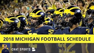 2018 Michigan Football Schedule Recap And Preview Of The Wolverines Remaining 4 Games [upl. by Ellehcear]