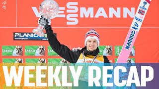 Weekly Recap 15  Granerud crowned 2223 Overall World Cup champion in Planica  FIS Ski Jumping [upl. by Aedrahs70]