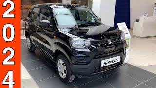 2024 Maruti Suzuki S Presso Black colour FULL Detailed Review Black Colour Interiors Features [upl. by Boatwright]