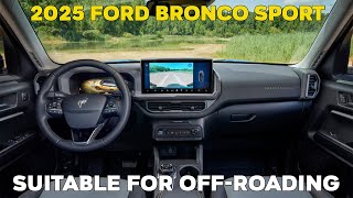 2025 Ford Bronco Sport Interior Review [upl. by Emylee]