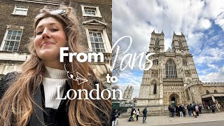 LONDON TRAVEL VLOG  Paris to London day trip [upl. by Darnoc]