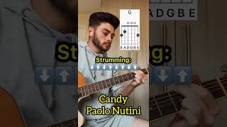 How to play candy by Paolo Nutini guitar guitarra guitarlesson acoustic fypシ violão tutorial [upl. by Sisak]