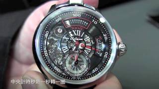 Montblanc  TimeWriter II Chronographe BiFréquence 1000mov [upl. by Ennirak]