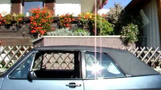 Golf 1 Cabrio  276 Cam [upl. by Kissie]