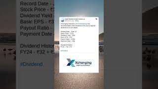 Xchanging Solutions Ltd has recommended a final and a special dividend for FY 2024 StockMarket [upl. by Ainessej]