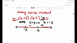 Wavy curve Method to find solution of Inequalities  Raj Sudhakar Sir mathematics rajsudhakarsir [upl. by Aynotak]