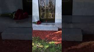 XXXTENTACION GRAVE First ever video of his tomb [upl. by Ytisahc]