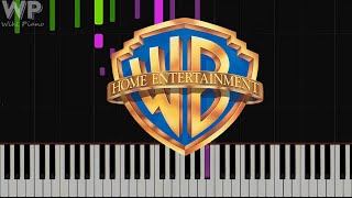 WARNER BROS HOME ENTERTAINMENT  Movie Intro Theme  Piano Tutorial ✔️ [upl. by Torray]