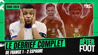 France 12 Espagne  Le débrief complet de lAfter Foot de lélimination des Bleus [upl. by Seugram]