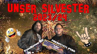 Freaky amp Raven  Unser Silvester 202324  Da geht die Luzie ab pyro silvester feuerwerk 2023 [upl. by Bartlet]