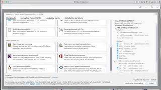 Visual Studio 2019 Launch Python development with Visual Studio [upl. by Nnylyam821]