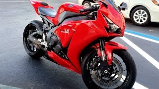 2012 CBR1000RR with Yoshimura R77 Exhaust [upl. by Pond]