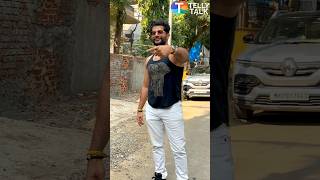 Karanvir Bohra WAITS amp shows his inked finger to paps after voting at Maharashtra elections shorts [upl. by Nav201]