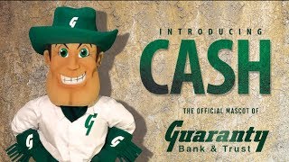 Introducing Cash the official mascot of Guaranty Bank amp Trust [upl. by Yenot96]