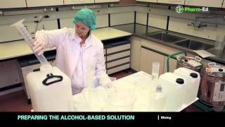 Tutorial of local production of alcoholbased solution WHO formulation [upl. by Immac]