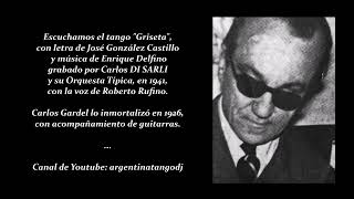 CARLOS DI SARLI amp ROBERTO RUFINO GRISETA TANGO [upl. by Cherey61]