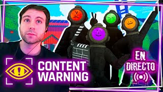 🔴Mi primera vez en CONTENT WARNING [upl. by Euqnomod]