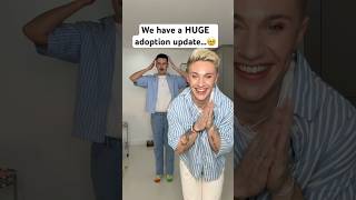 The Social Worker Finally Called 😳 adoption couplegoals couplecomedy [upl. by Reinald]