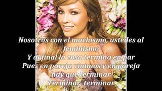 Thalia Mujeres Letra [upl. by Mukul276]