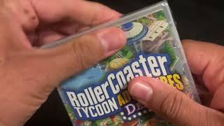 Rollercoaster Tycoon Adventures Deluxe Nintendo Switch unboxing [upl. by Pepita]